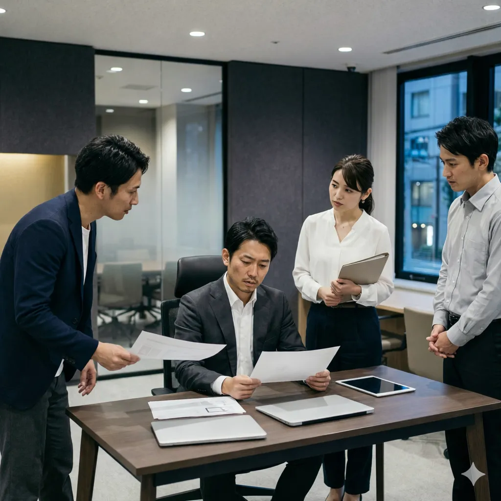 管理職との対話を支援するビジネスシーン