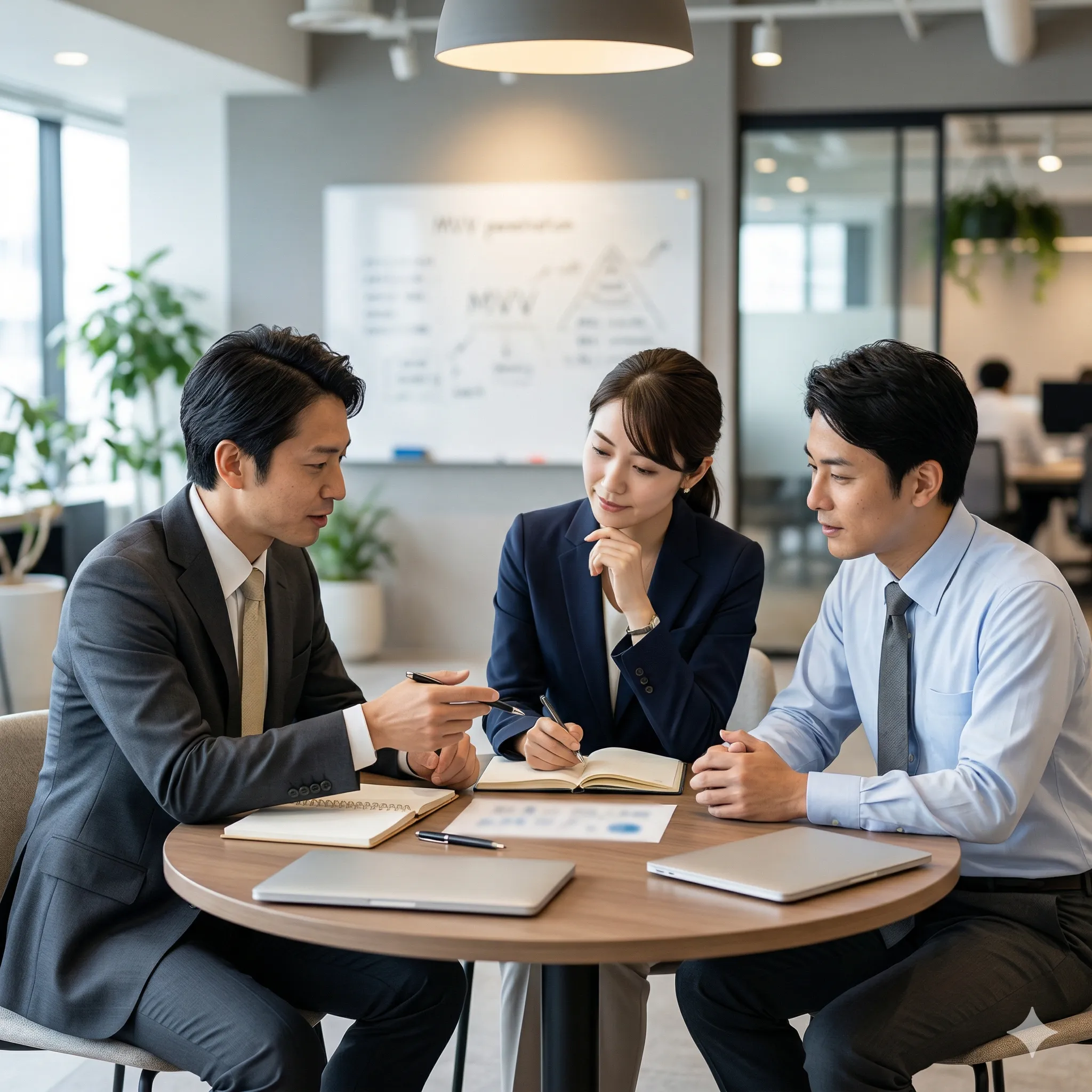 MVV浸透と文化形成のイメージ